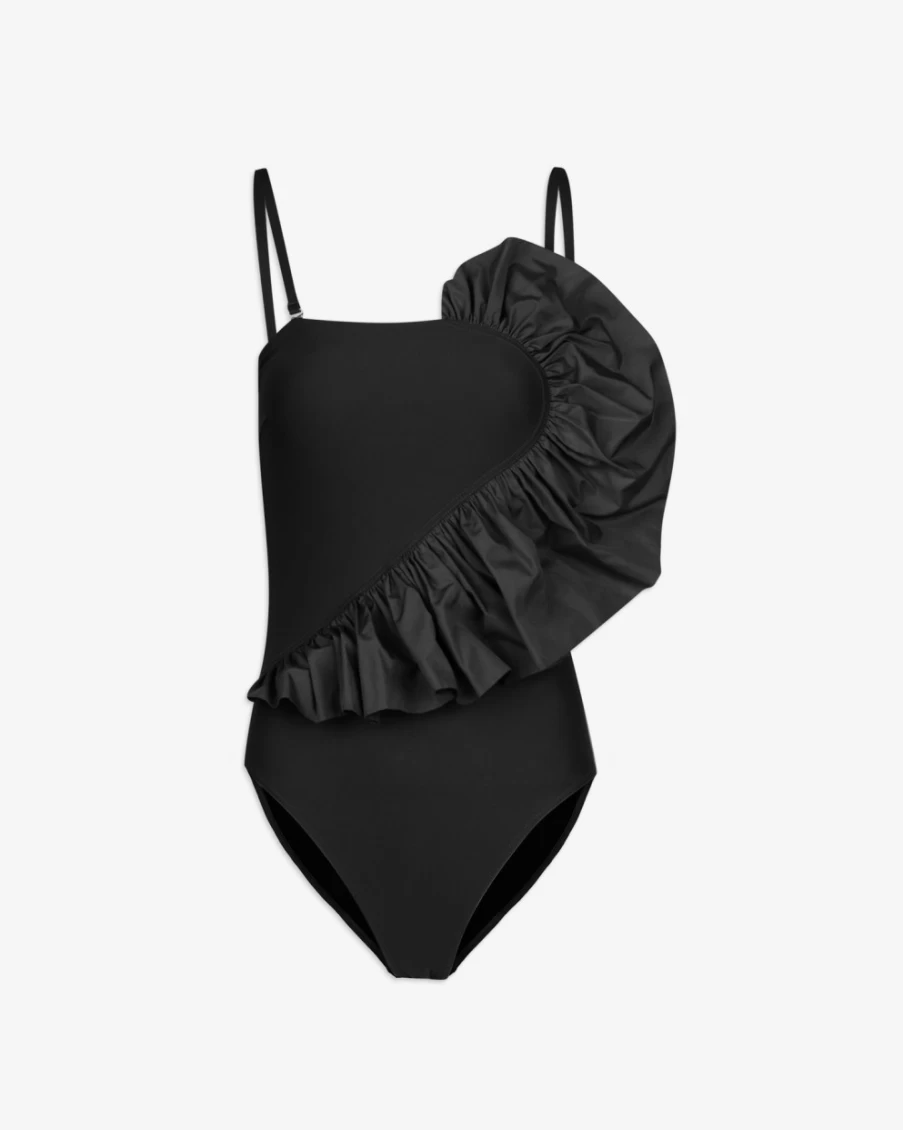 Tanya Taylor Sarita Black One-Piece Dress for Women