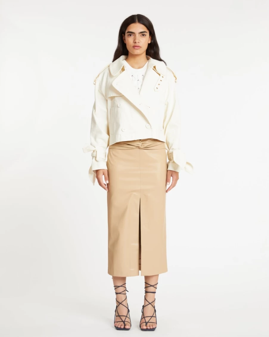 Tanya Taylor Women's Cyril Jacket in Chalk - Elegant Outerwear for Women