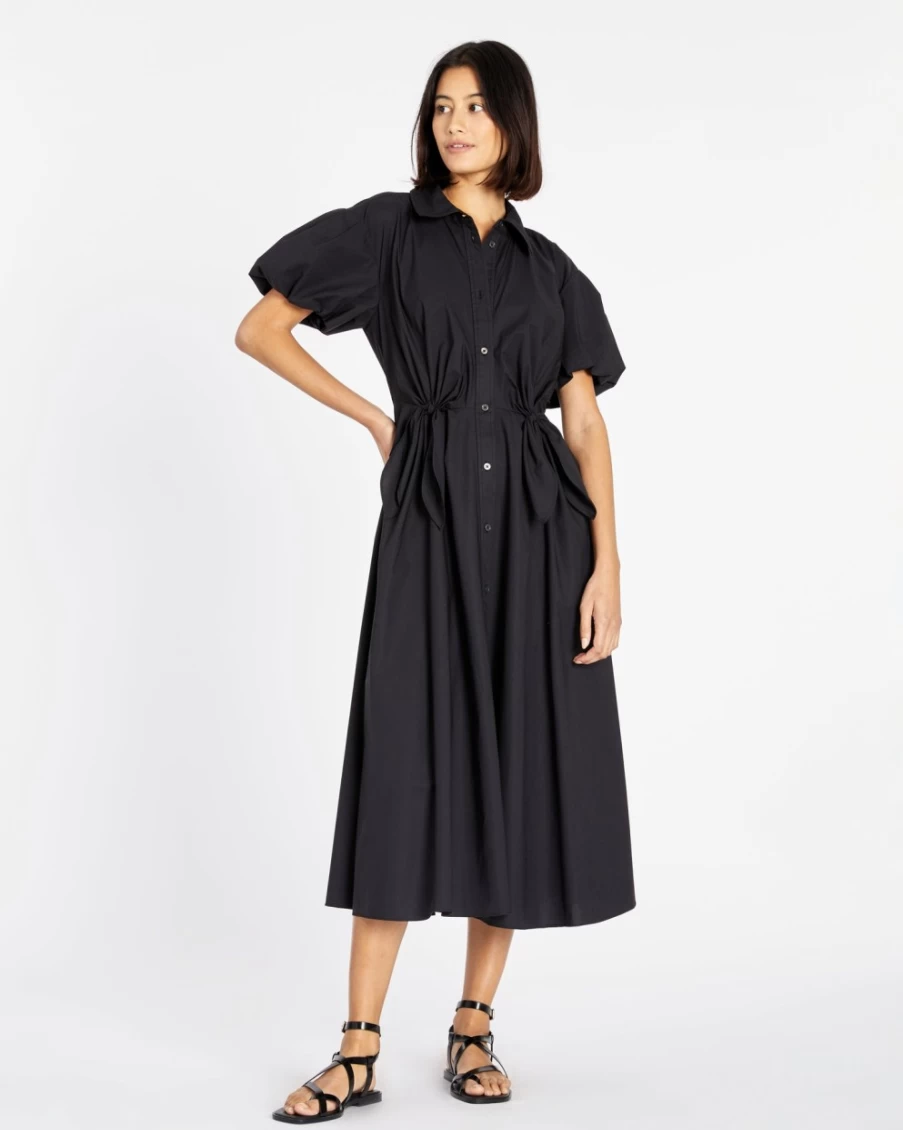 Tanya Taylor Women's Elza Black Dress