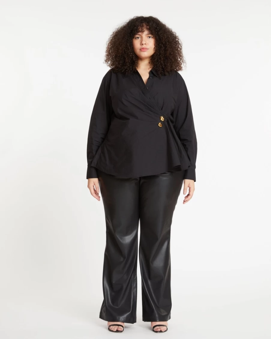 Tanya Taylor Women's Adler Pant in Black - Classic Black Trousers for Women