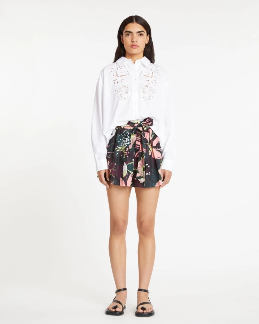Tanya Taylor Women's Nikiya Short in Black Multi - Stylish Casual Wear