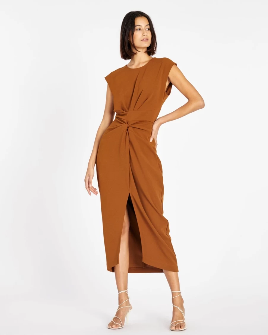 Tanya Taylor Women's Bronze Ryland Dress