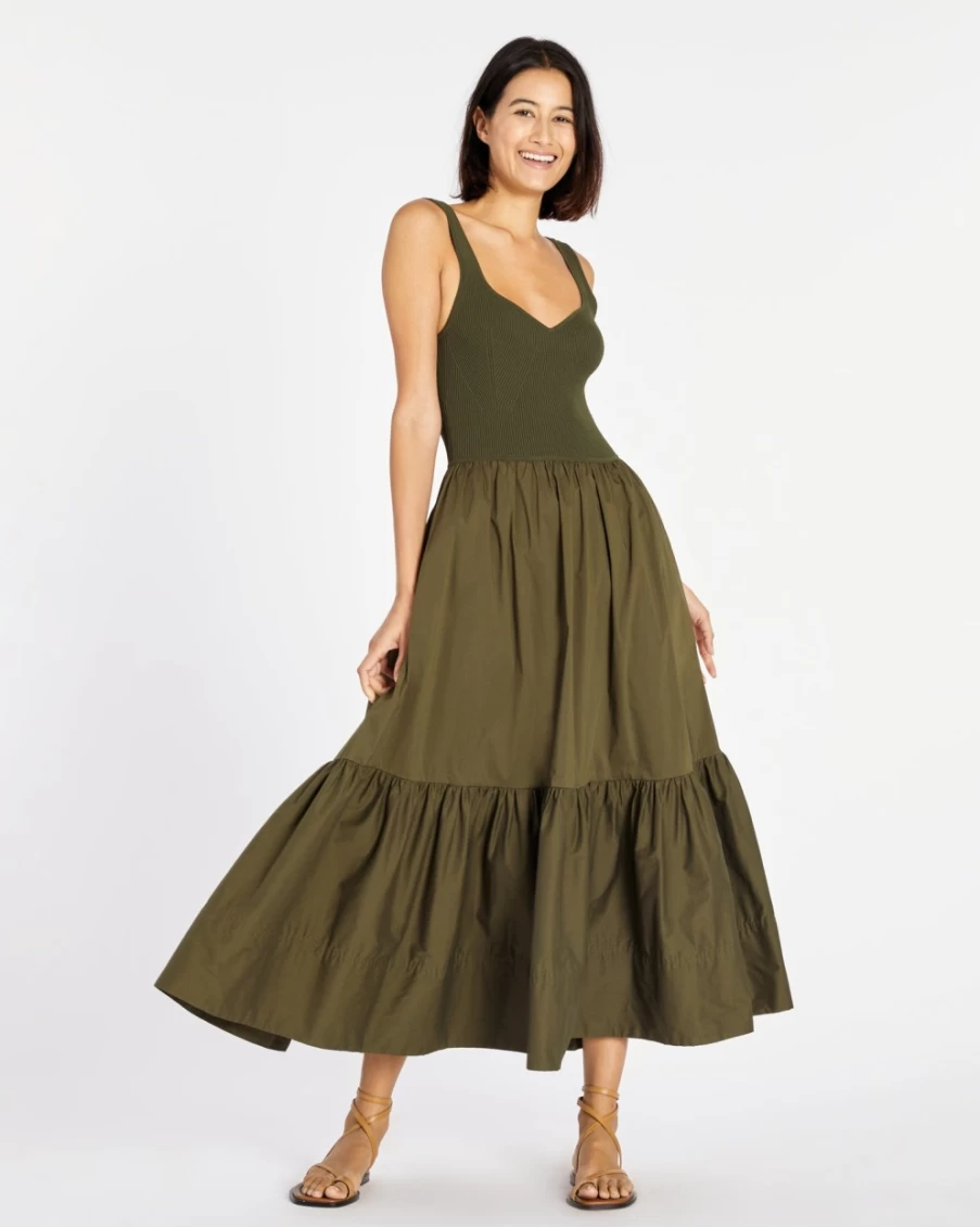Tanya Taylor Women's Olive Josephine Dress