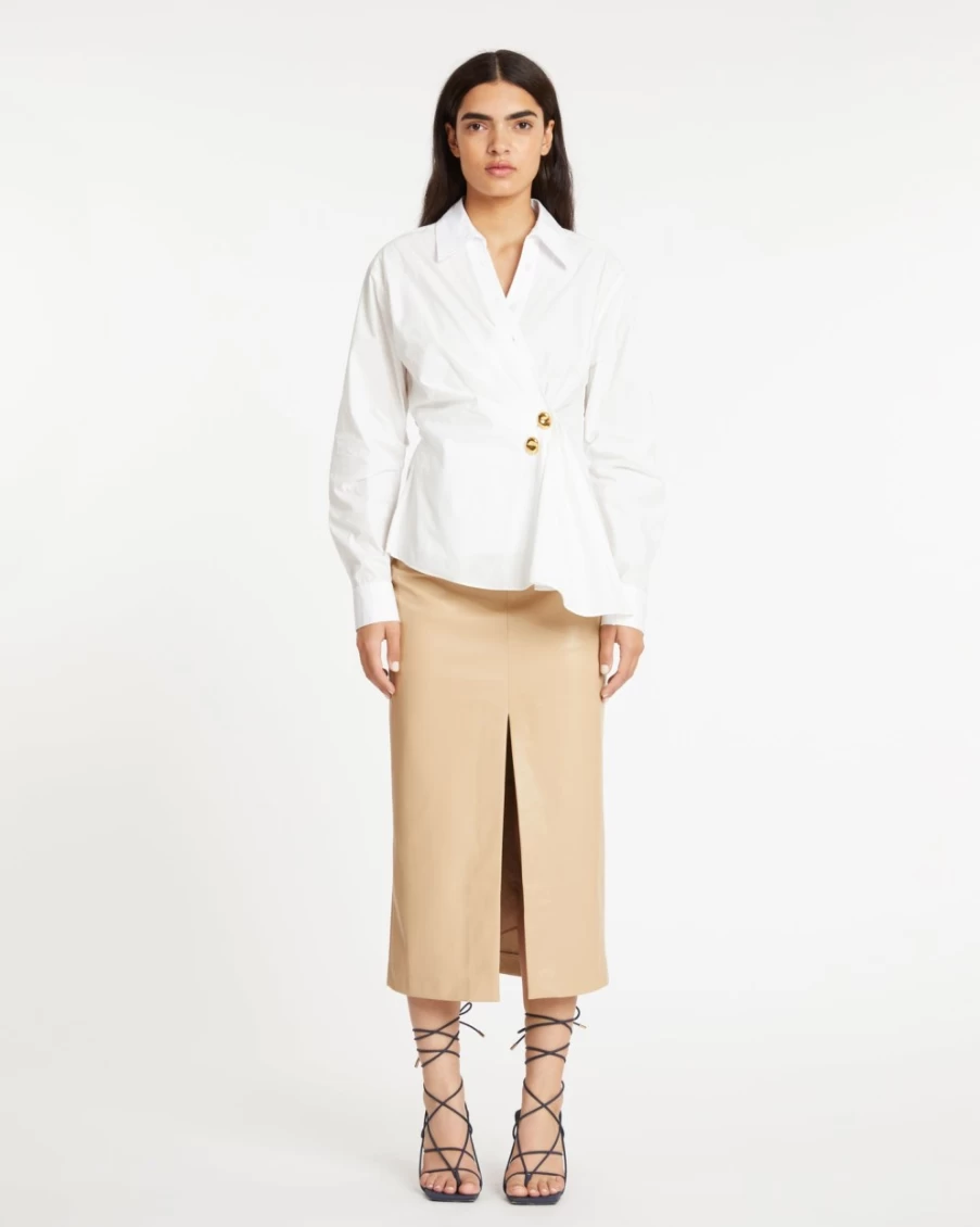"Tanya Taylor Women's Orla Top in Optic White"