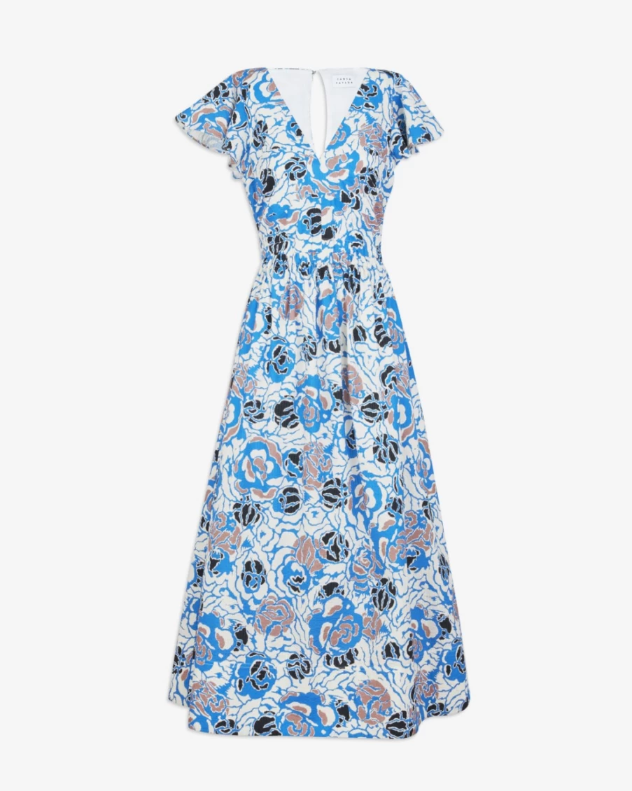 "Tanya Taylor Women's Kate Dress in Marina Multi Color"