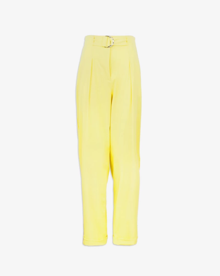 Tanya Taylor Women's Tyler Pant in Daffodil - Elegant Casual Trousers