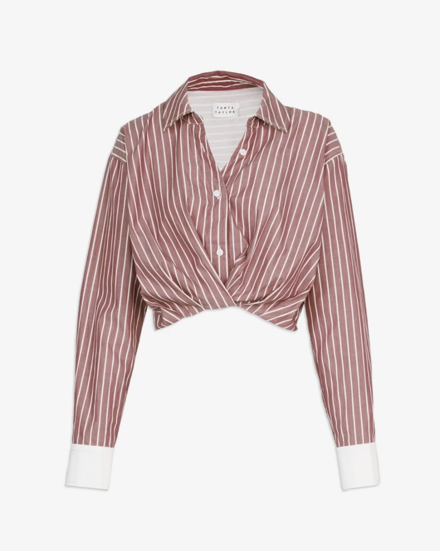 Tanya Taylor Women's Bronze Ralphie Top