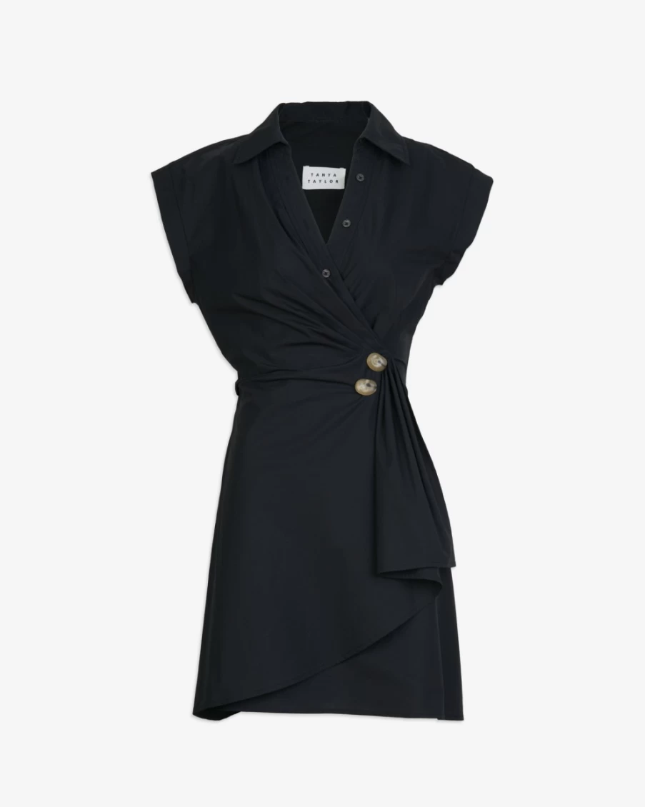 Tanya Taylor Women's Black Wyn Dress - Elegant & Stylish